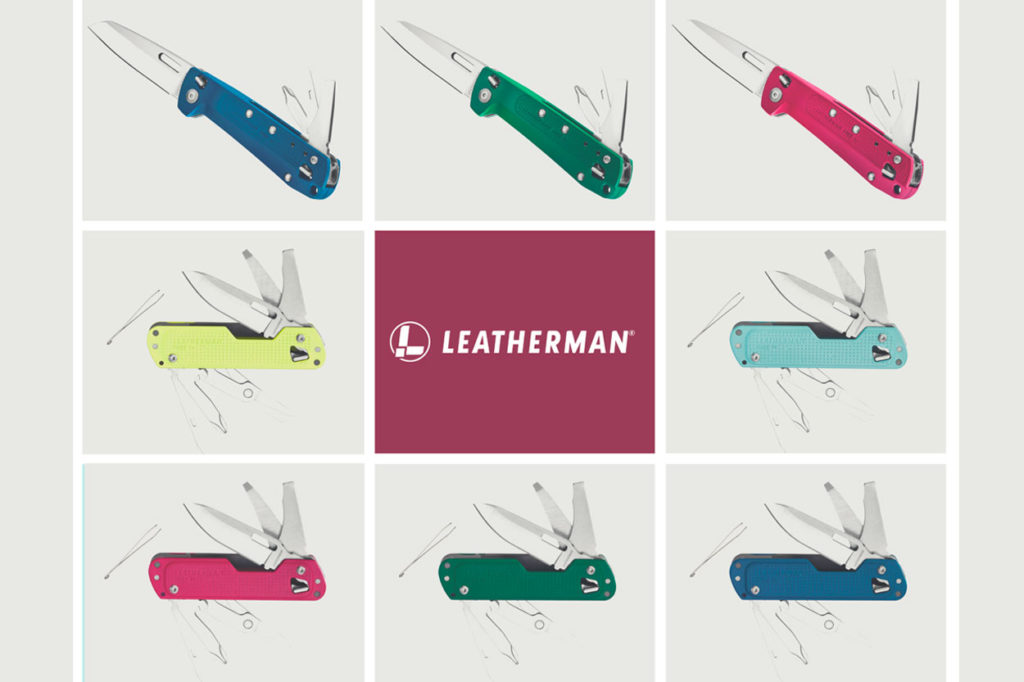 Leatherman lance les nouveaux modèles FREE Colors