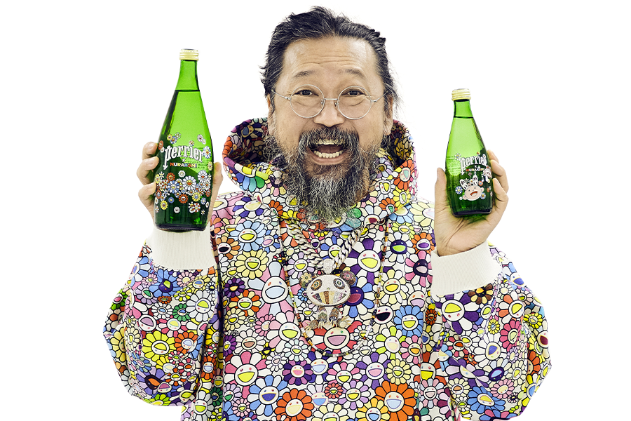 Collaboration Perrier x Takashi Murakami