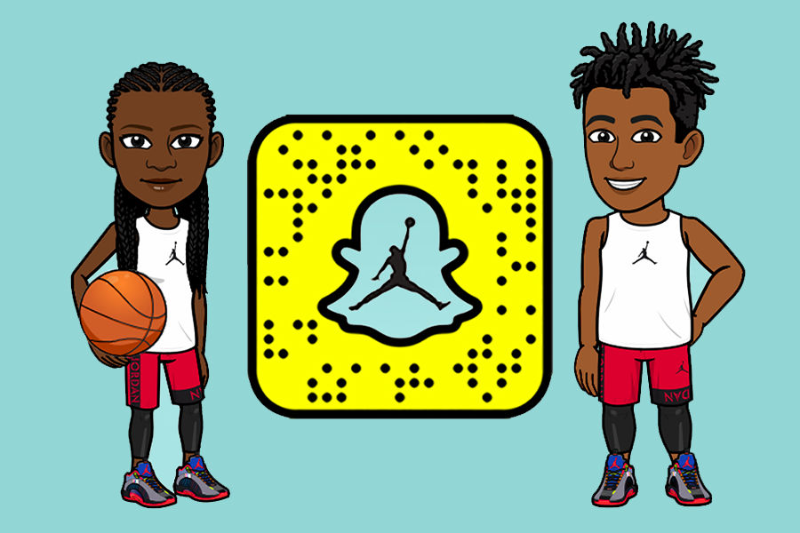 Snapchat annonce le partenariat Jordan x Bitmoji
