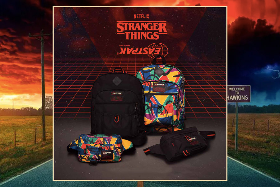Collection rétro Eastpak x Stranger Things