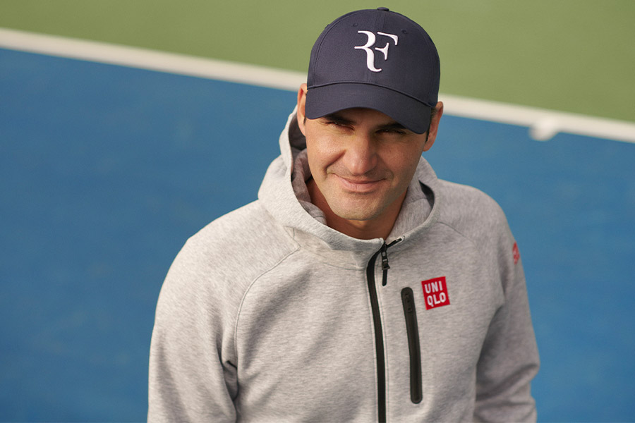 Casquettes Uniqlo x Roger Federer
