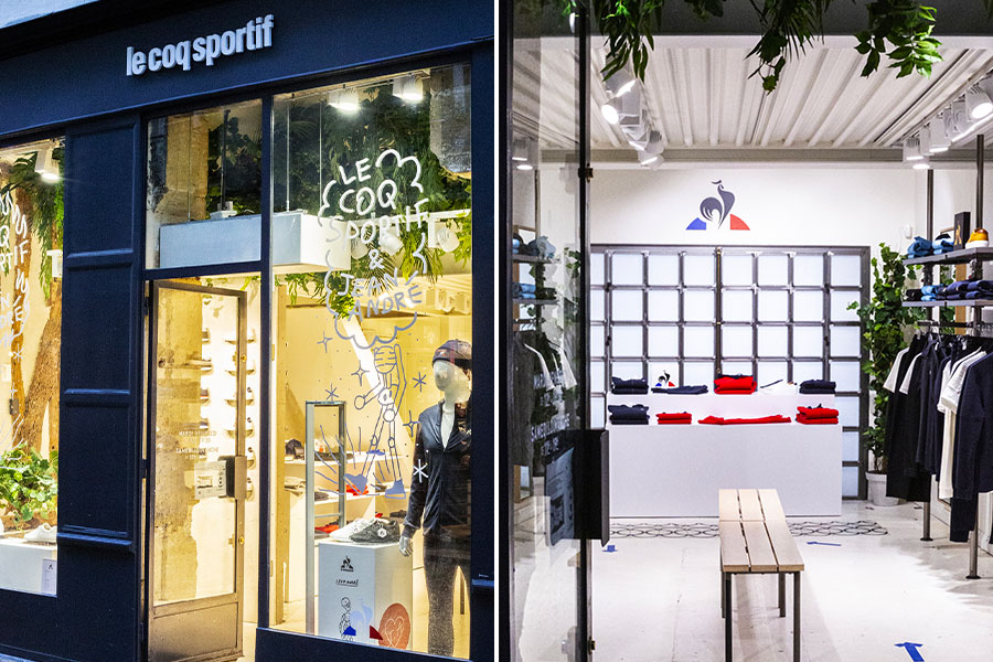 Le Coq Sportif abre una pop-up store en La Roca Village - CMD Sport