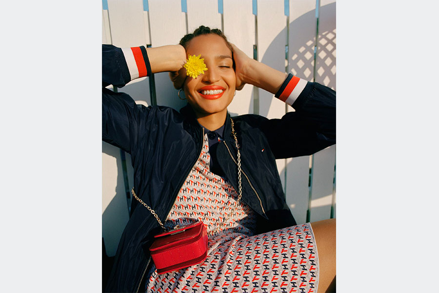 Campagne collection Tommy Hilfiger Printemps 2021