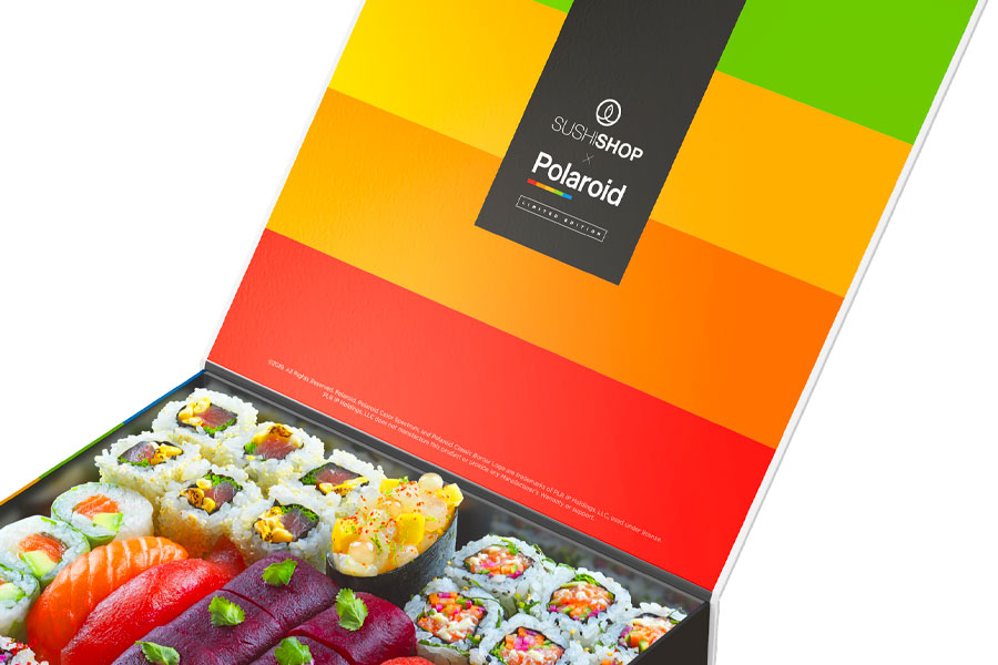 Sushi Shop x Polaroid
