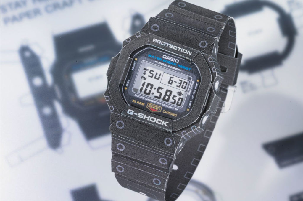 G-Shock "Papercraft" DW-5600