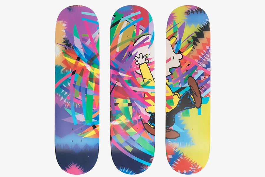 Planches de skate en édition limitée The Skateroom x Peanuts