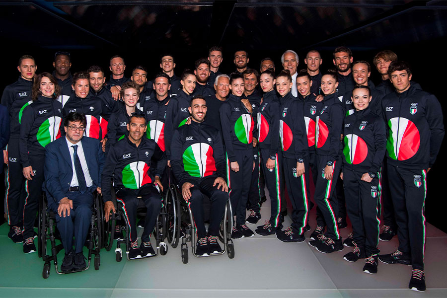 Giorgio Armani habille l'équipe d'Italie aux Jeux Olympiques et Paralympiques de Tokyo 2021