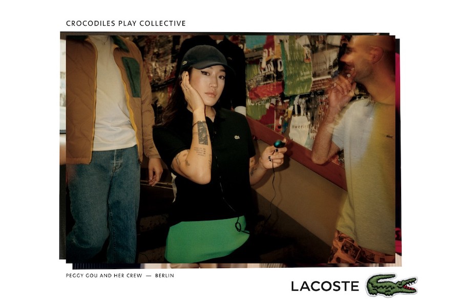 Campagne LACOSTE "Crocodiles Play" Printemps/Été 2021