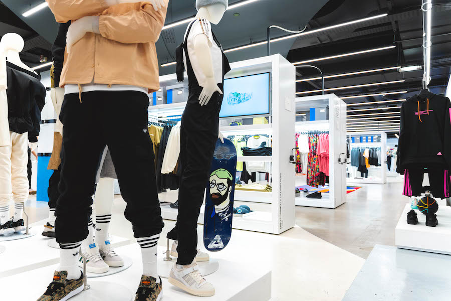 Nouvel espace adidas du Citadium Caumartin à Paris