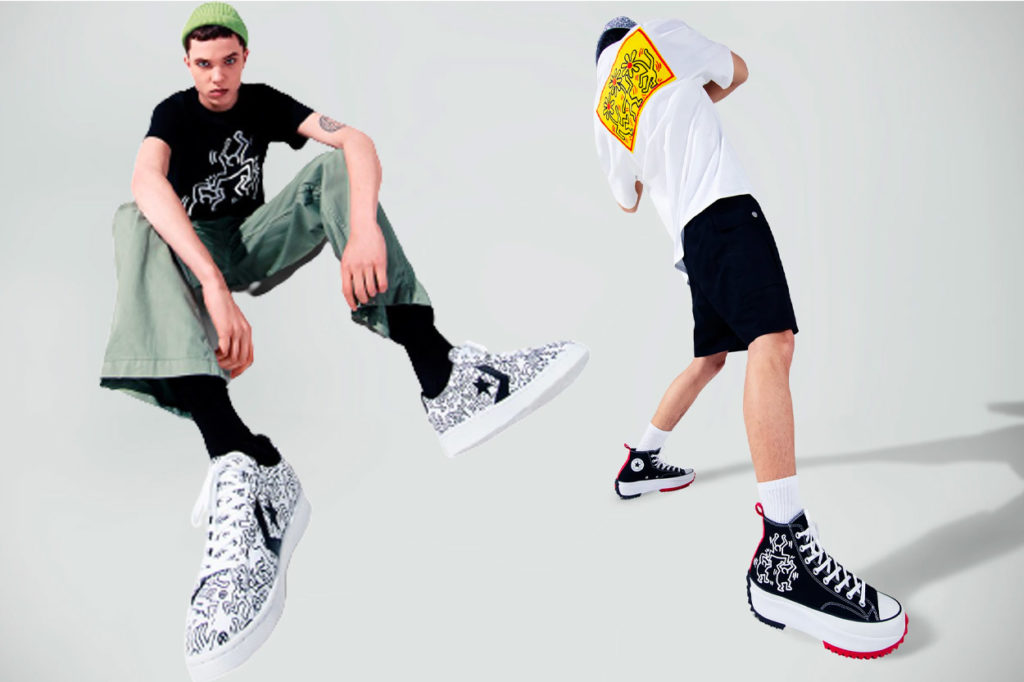 Collection Converse x Keith Haring