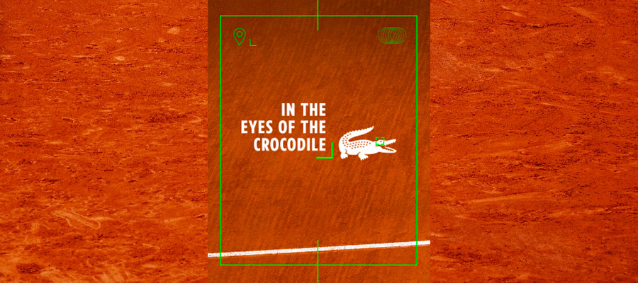 LACOSTE x Roland Garros "L’Oeil du Crocodile"