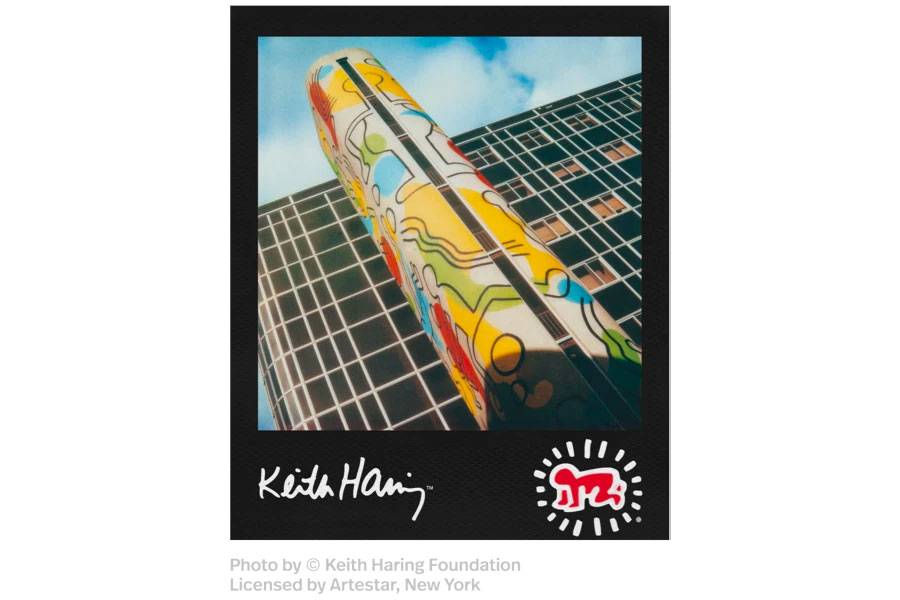 Collaboration exclusive Polaroid x Keith Haring