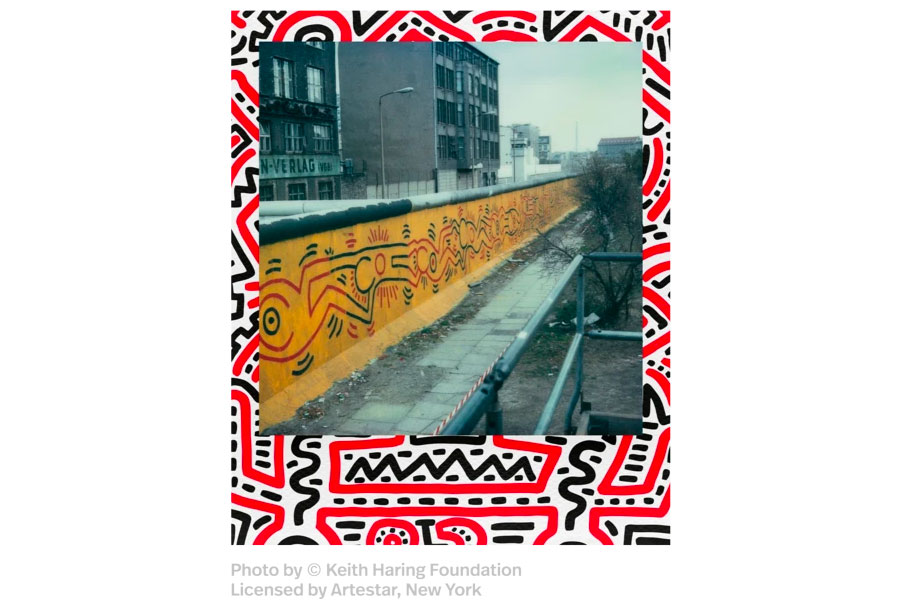 Collaboration exclusive Polaroid x Keith Haring