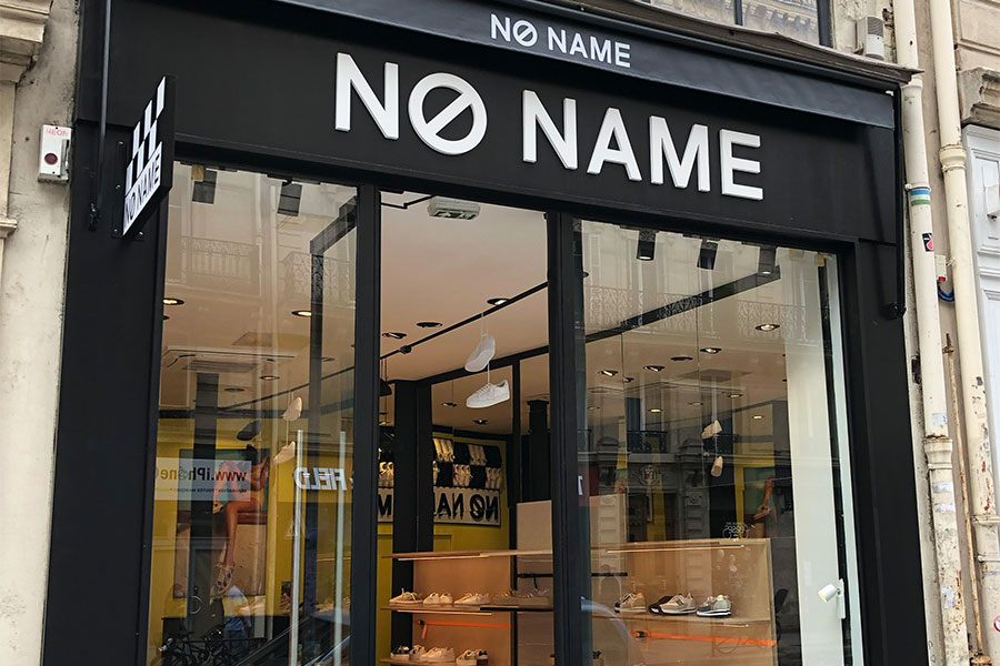 Seconde boutique parisienne NØ NAME