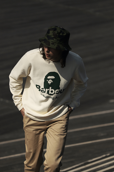 Collection A Bathing Ape x Barbour
