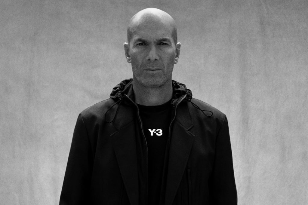 Campagne adidas Y-3 "20 Years : Re-Coded" avec Zinedine Zidane