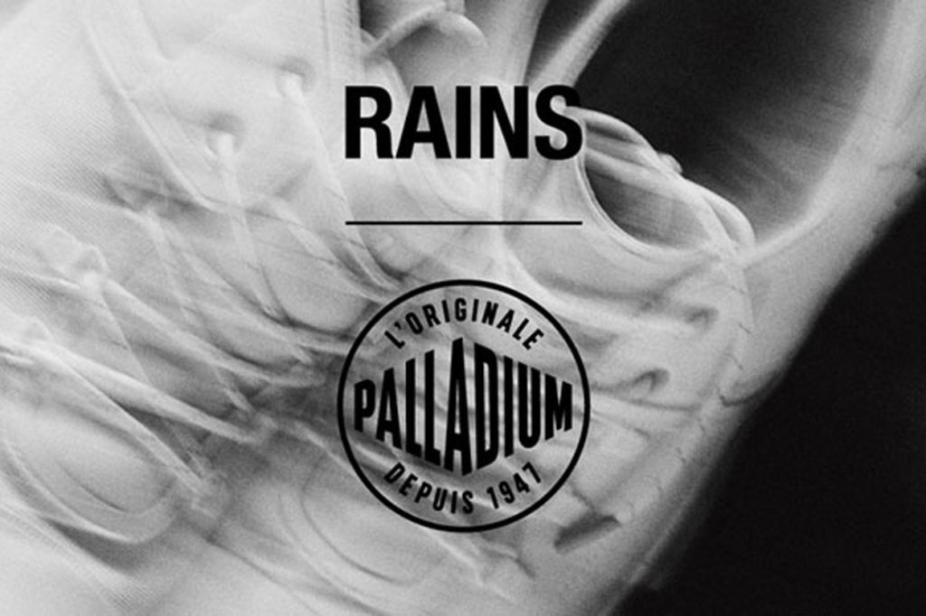 Collaboration Palladium x Rains