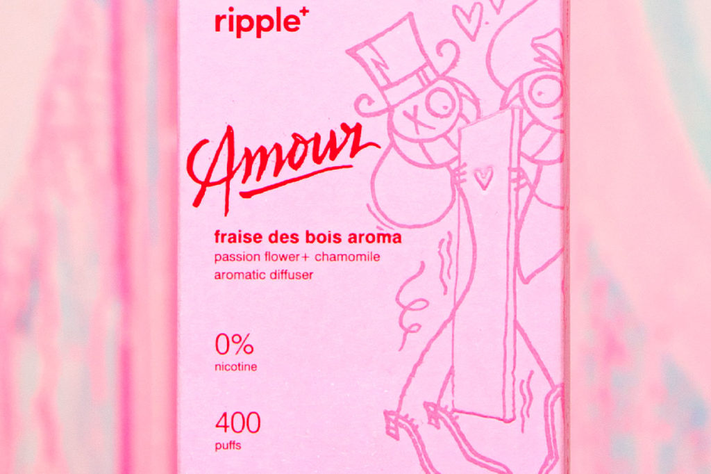 Collab André Saraiva x ripple+ "AMOUR"
