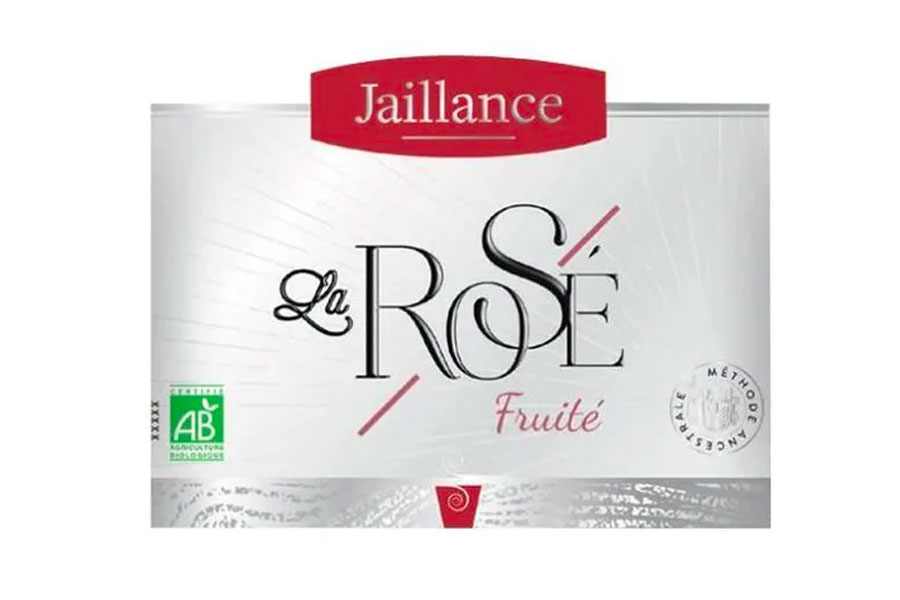 Cuvée bio Jaillance "La Rosé"