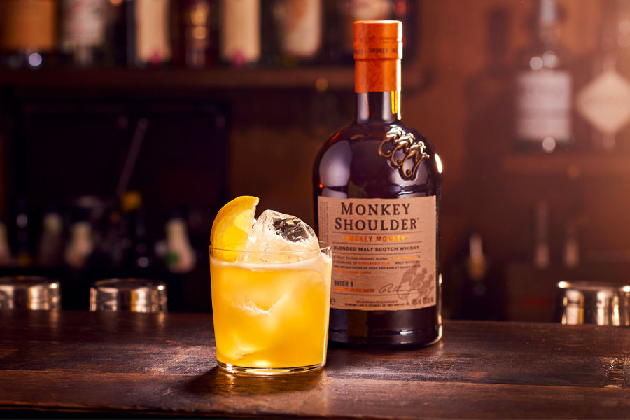 Nouveau whisky malt tourbé Smokey Monkey