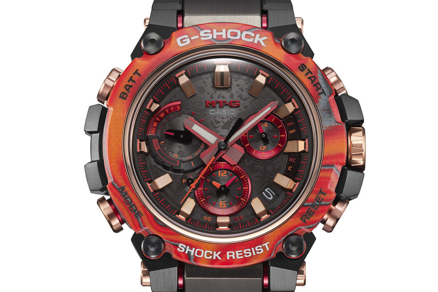 Montres 40ème anniversaire G-Shock "Flare Red"