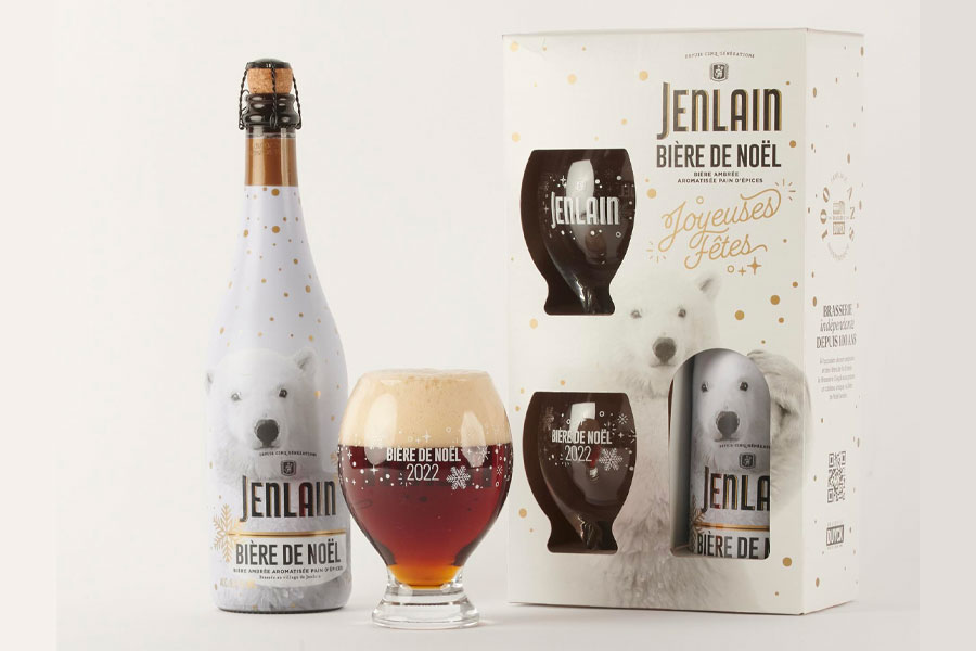 Jenlain dévoile son coffret Bière de Noël 2022