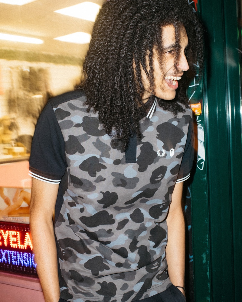 Nouvelle collaboration Fred Perry x A Bathing Ape