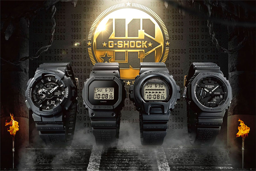 G-Shock Remaster Black 40ème anniversaire